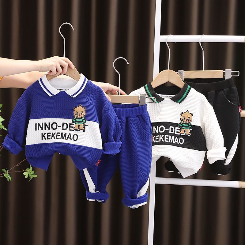 Traje de primavera para niños, ropa de bebé