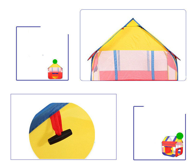 Outdoor Children Tent Large Game Room Garden House - Enfance-Heureuse