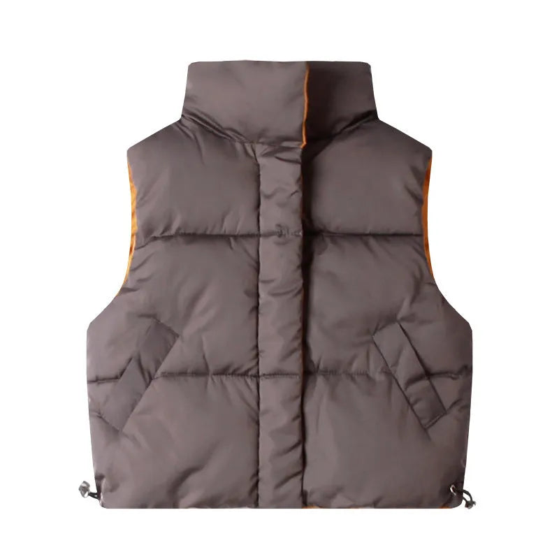 Children's down cotton vest - Enfance-Heureuse