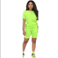 Solid Color Sports Suit Casual Two-piece Suit Women - Enfance-Heureuse