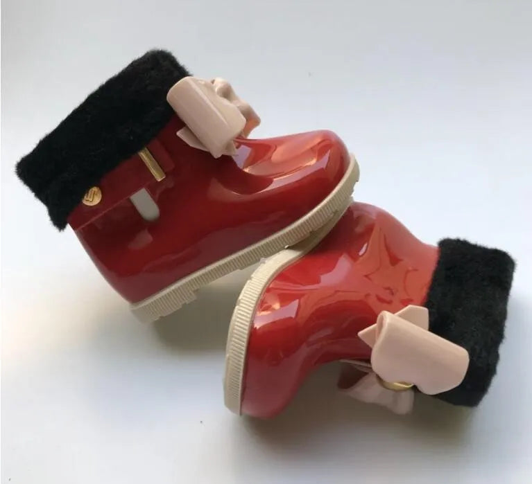 Enfants Arc Pluie Bottes Bébé En Caoutchouc Chaussures - Enfance-Heureuse