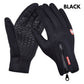 Winter Gloves Touch Screen Riding Motorcycle Sliding Waterproof Sports Gloves With Fleece - Enfance-Heureuse