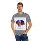 Haiti Flag Drip T-Shirt — Haitian Pride Graphic Tee
