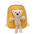 Cute Bear Doll Mini Canvas Kindergarten Backpack - Enfance-Heureuse