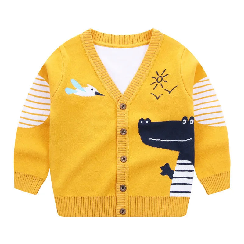 Boys cardigan sweater - Enfance-Heureuse