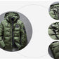 Camouflage Men's Winter Jacket Coat Hooded Casual Slim Down Parka Autumn Camo Windproof Warm Mens Overcoat - Enfance-Heureuse