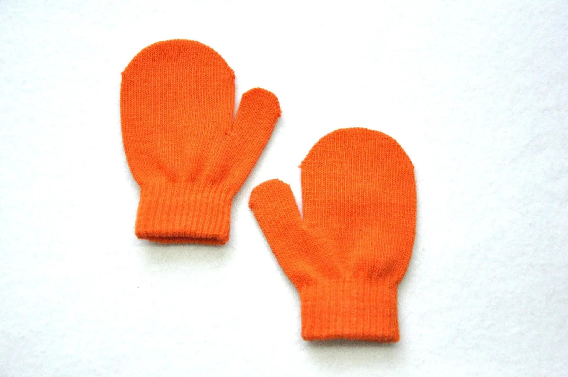 Children's Winter Warm Gloves Knitted Bag Baby Gloves - Enfance-Heureuse