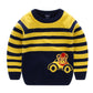 Children cartoon sweater - Enfance-Heureuse