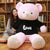Plush toy ribbon teddy bear doll hugs bear dolls to give girls birthday gifts - Enfance-Heureuse