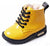Winter Children Shoes PU Leather Waterproof Martin Boots Kids Snow Boots - Enfance-Heureuse