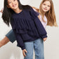 Children's Clothing Girls' Sweatshirt Medium And Large Pullover - Enfance-Heureuse