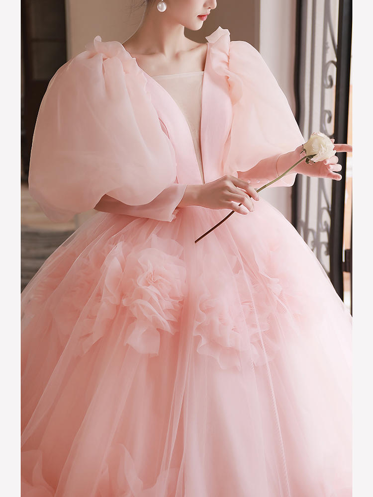 High End Banquet Style Host Dress - Enfance-Heureuse