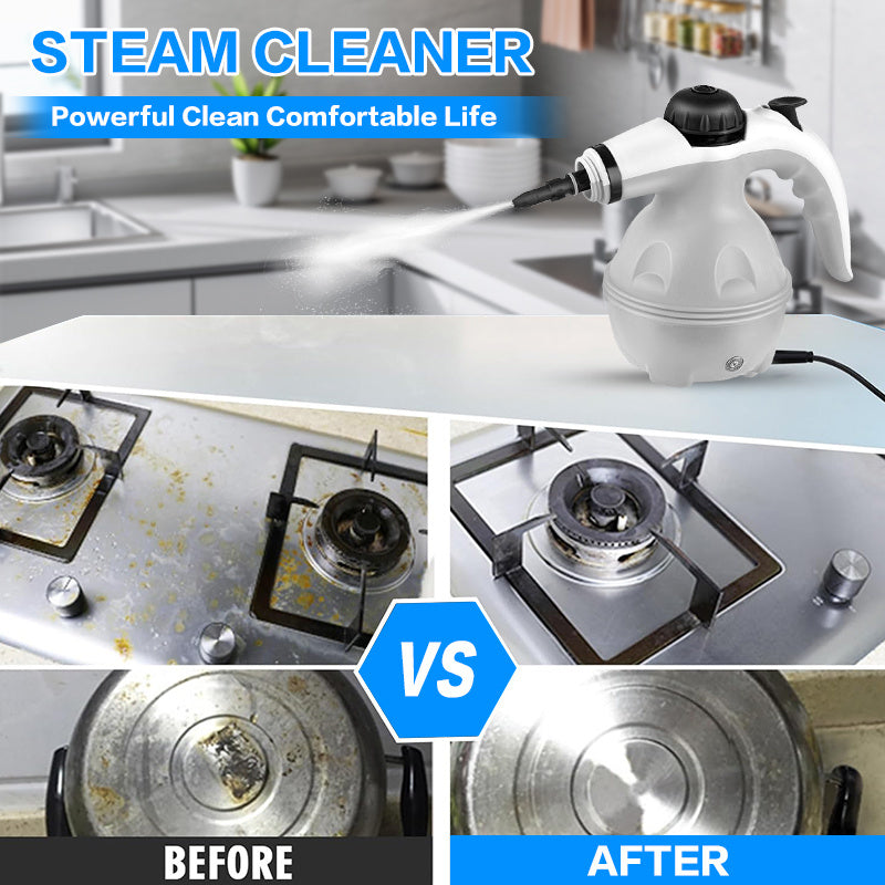 Grenade Steam Cleaner, Pressurized Handheld Cleaner For Household Use, Equipped With 12 Accessories, For Multiple Surfaces And A Powerful Home Steam Machine For Cleaning In Various Scenarios. - Enfance-Heureuse