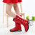 Autumn And Winter New Fleece-lined Girls' Boots - Enfance-Heureuse