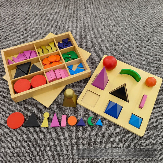 Montessori Teaching Aids Symbolic Language Series Educational Toys