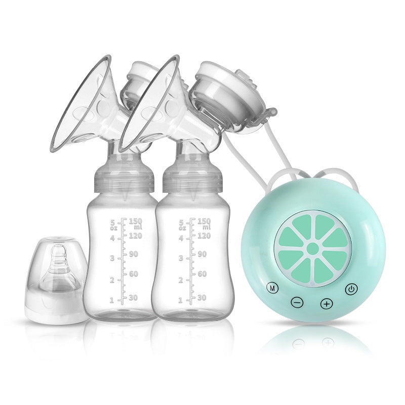 USB plug-in bilateral breast pump, electric breast pump, automatic breast pump - Enfance-Heureuse
