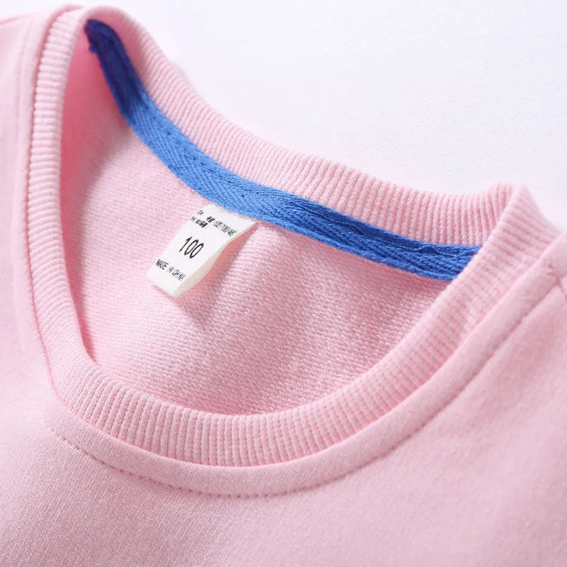 Spring and Autumn Long Sleeve Sweatshirt Baby Cotton Top - Enfance-Heureuse