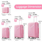 Luggage Set 4-piece Set - Enfance-Heureuse