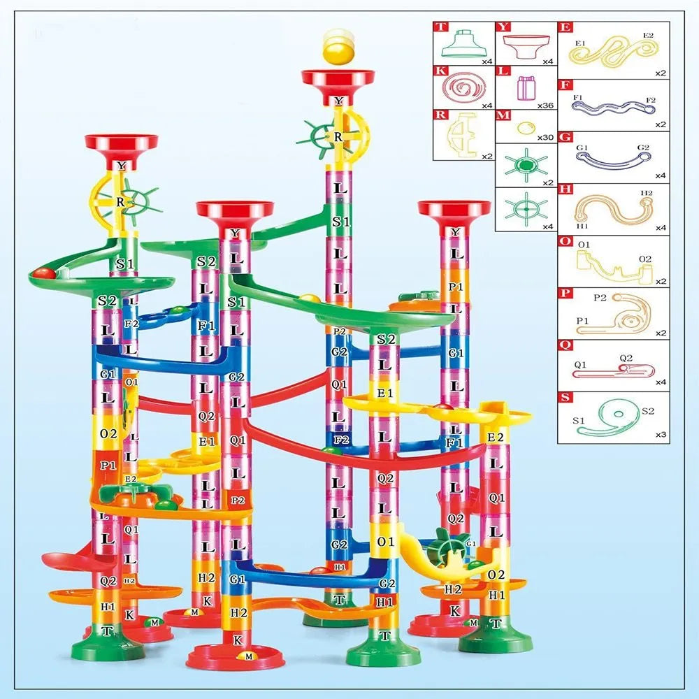 Ball track slide marble toy - Enfance-Heureuse