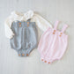 Knitted baby onesies - Enfance-Heureuse