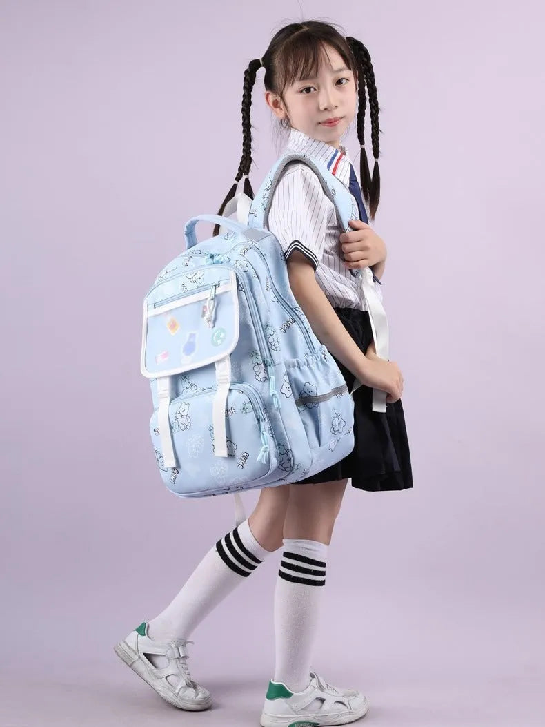 Primary School Cute Super Cute Printed Schoolbag - Enfance-Heureuse