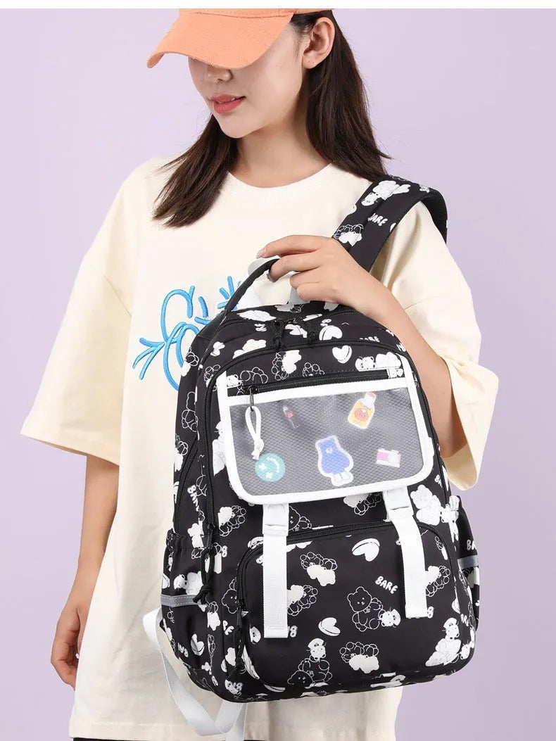 Primary School Cute Super Cute Printed Schoolbag - Enfance-Heureuse