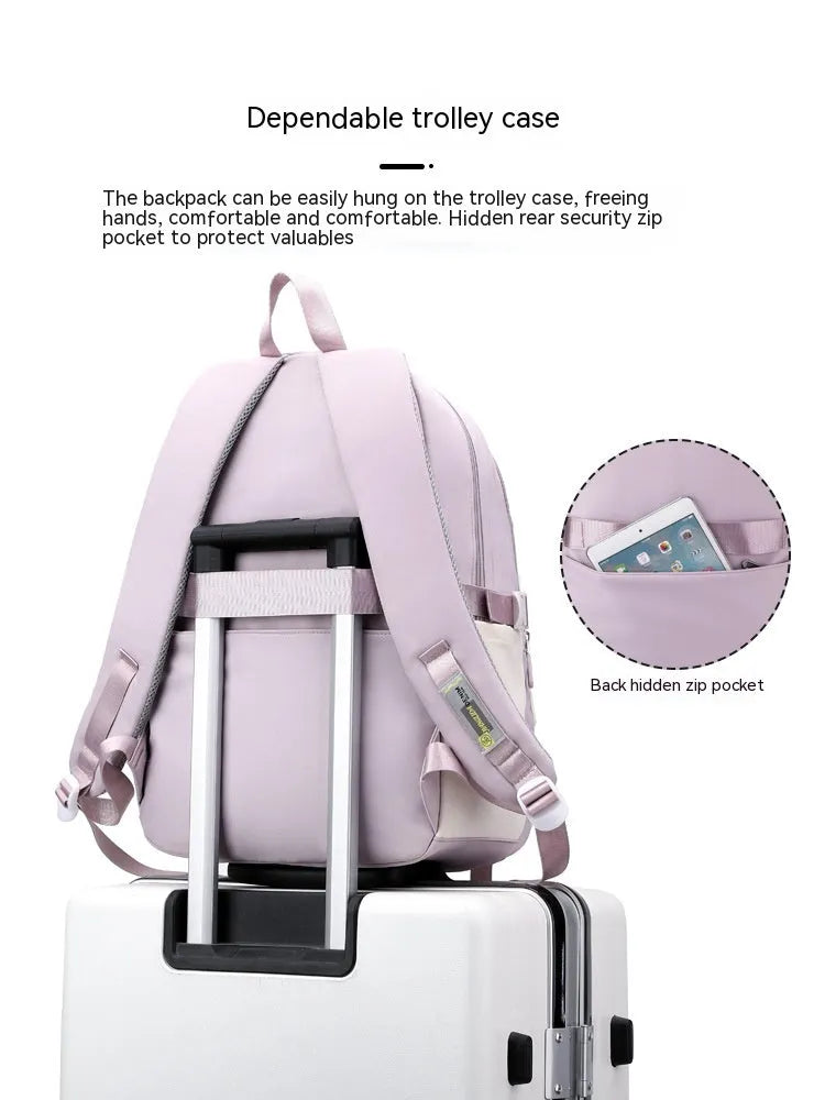 Large Capacity Schoolbag For Primary School Girls Cute - Enfance-Heureuse