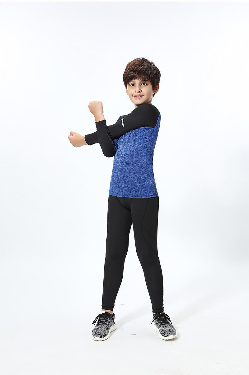 Children's Color Matching Bodysuit Suit