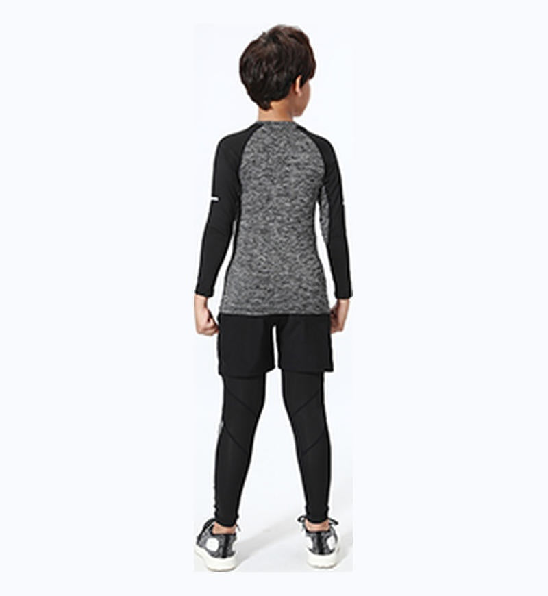 Children's Color Matching Bodysuit Suit