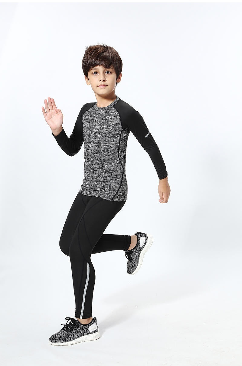 Children's Color Matching Bodysuit Suit