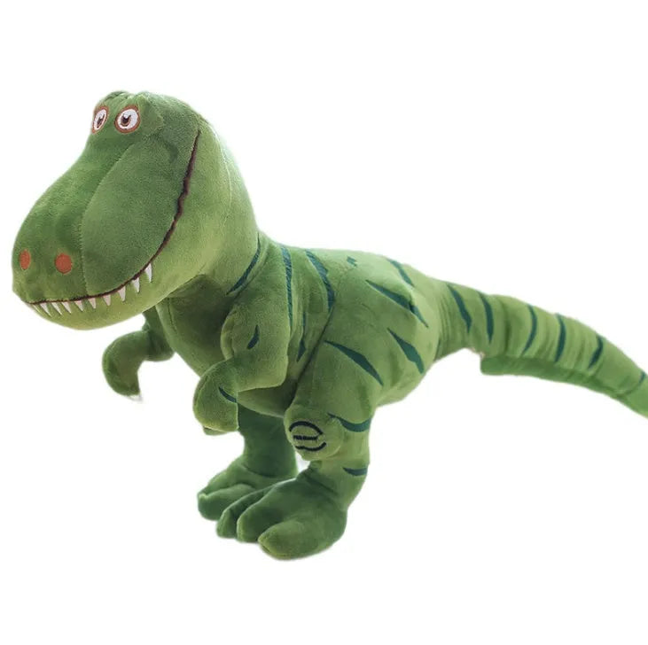 Nouveau Dinosaure En Peluche Jouets Bande Dessinée Tyrannosaurus Mignon Jouet En Peluche Poupées Pour Enfants Enfants Cadeau D'anniversaire - Enfance-Heureuse