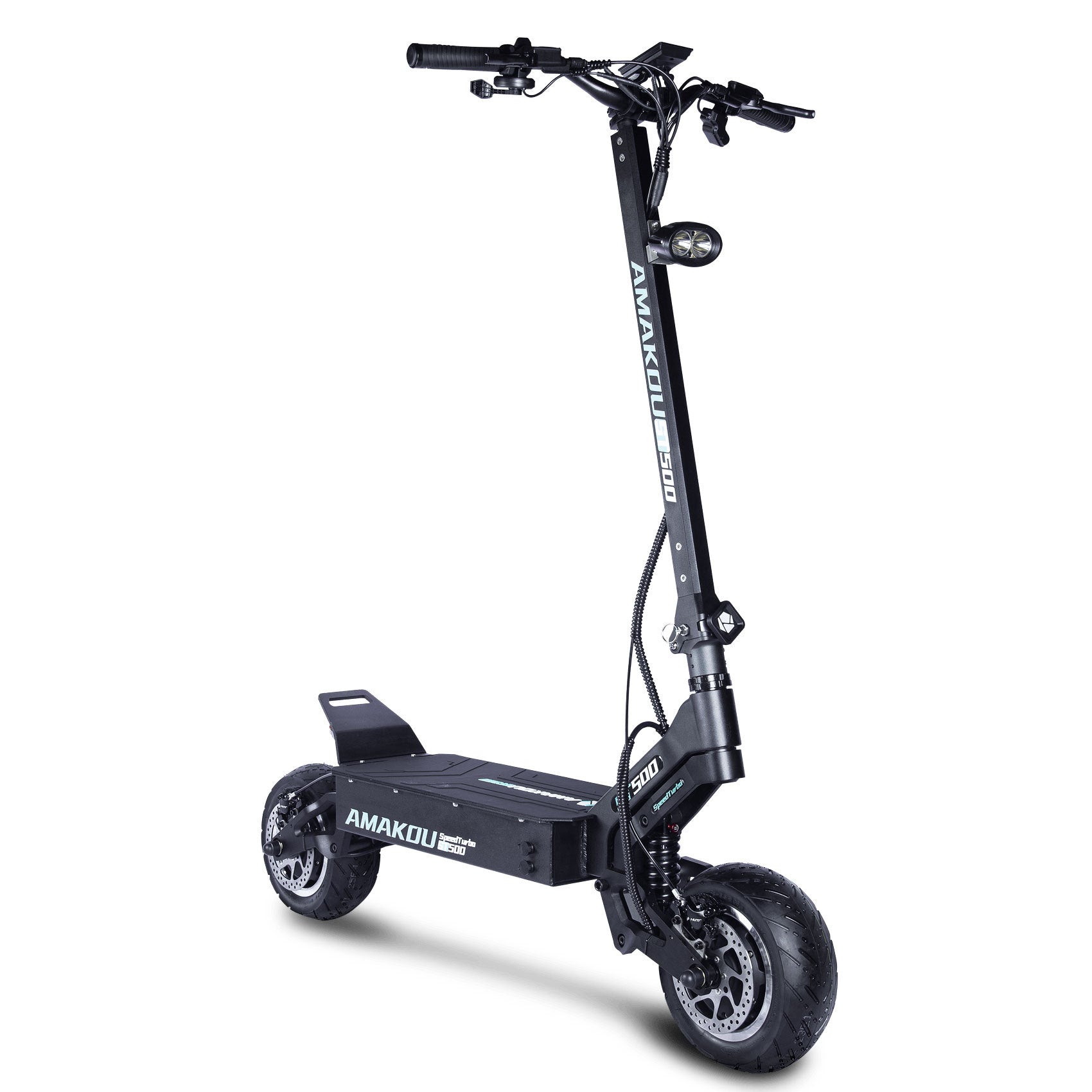 Electric Scooter, 72V Dual Power Motor, 11 Inch Road Tire Foldable Electric Scooter - Enfance-Heureuse