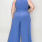 Basic Bae Full Size Ribbed Tank and Wide Leg Pants Set - Enfance-Heureuse
