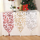 Christmas Snowflake Leaves Table Runner Table Decoration Decorations - Enfance-Heureuse