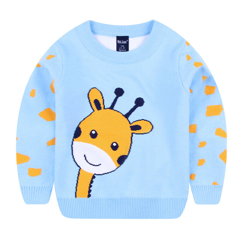 Children cartoon sweater - Enfance-Heureuse