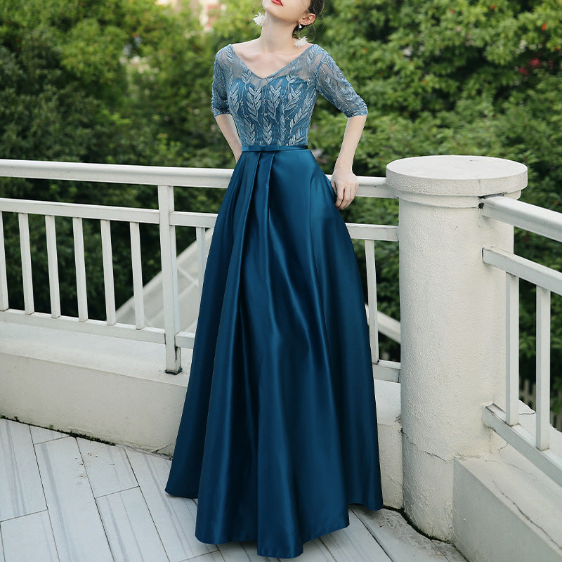 Banquet Party Elegant Evening Dress Women - Enfance-Heureuse