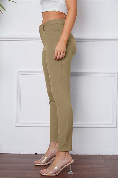 StretchyStitch Pants by Basic Bae - Enfance-Heureuse