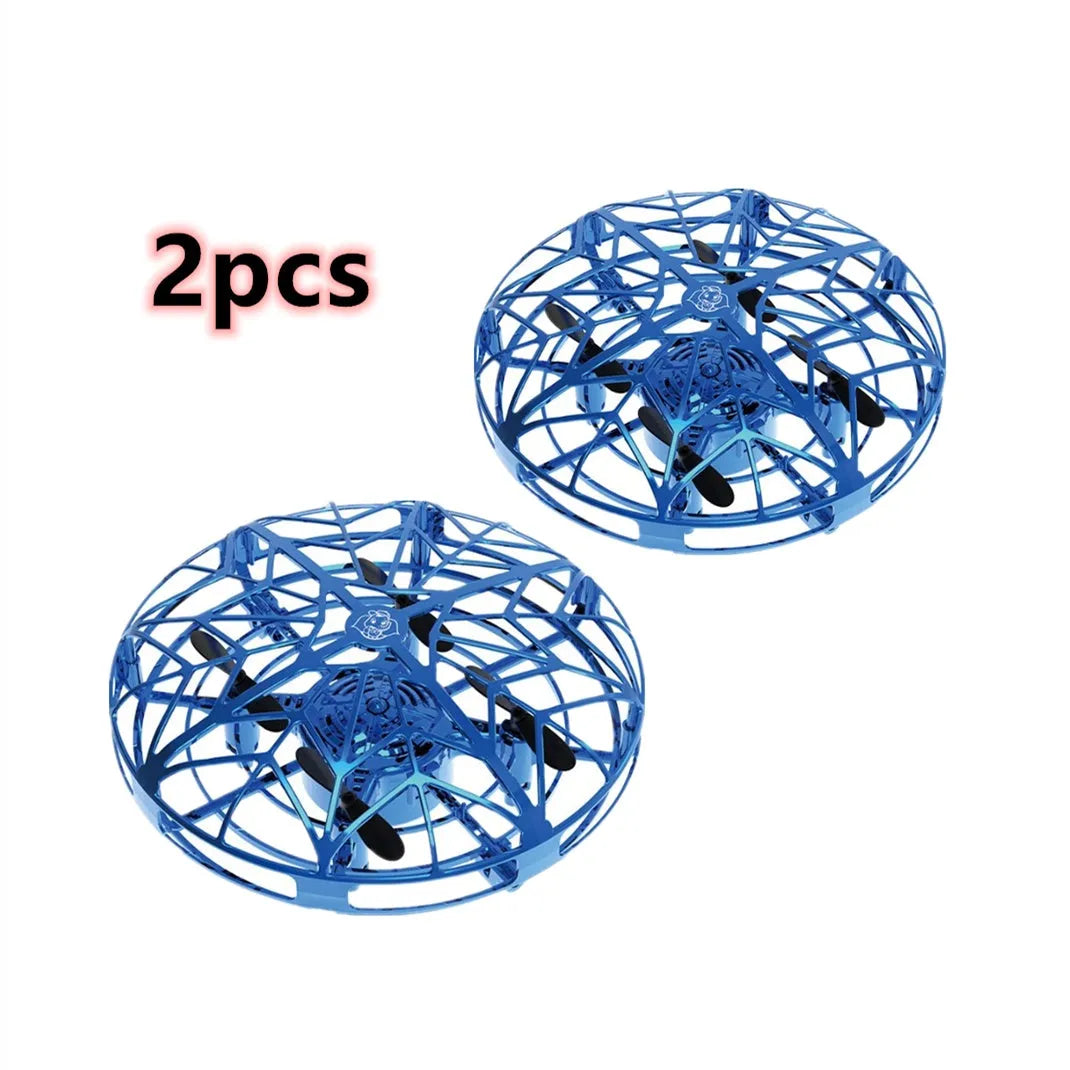 Vol Hélicoptère Mini Drone UFO RC Drone Infraed Induction Aéronefs - Enfance-Heureuse