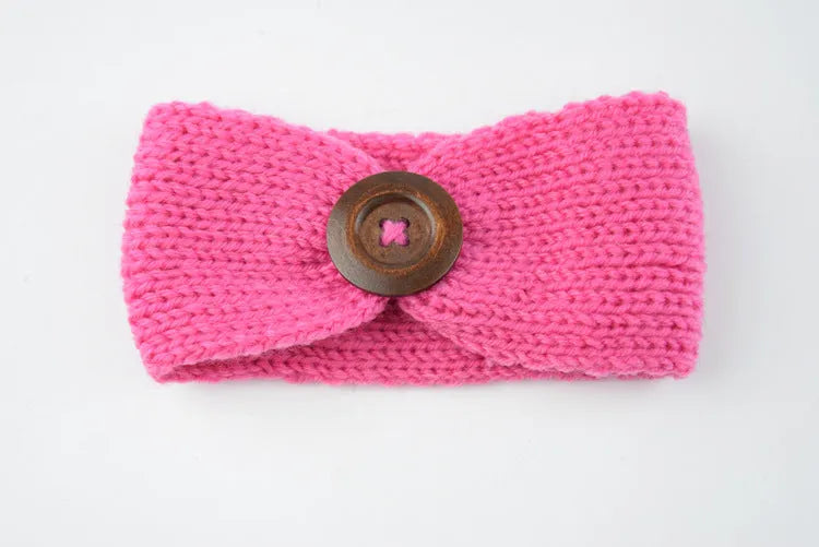 Baby wool headband hand-woven hair accessories - Enfance-Heureuse