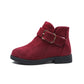 Big kids suede leather boots - Enfance-Heureuse