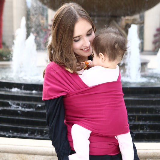 Baby sling solid color baby carrier - Enfance-Heureuse