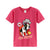 Summer Cute French Bulldog Print Half-sleeve Bottoming Shirt - Enfance-Heureuse