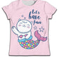Children Boy T-shirt Clothes Casual Soft T-shirt Cute Cat Cartoon Pattern - Enfance-Heureuse