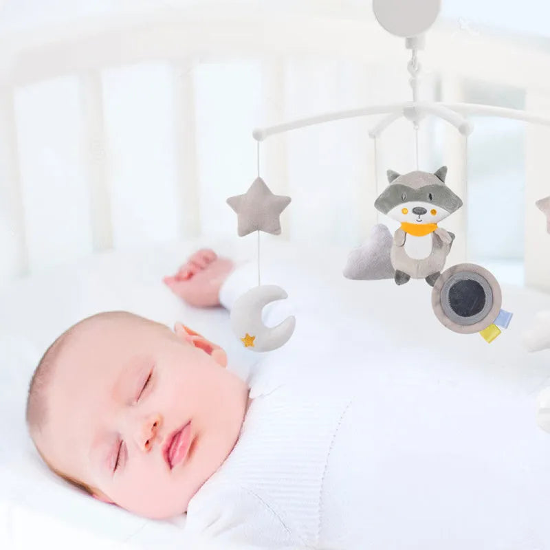 Infant bedbell rattle toy - Enfance-Heureuse