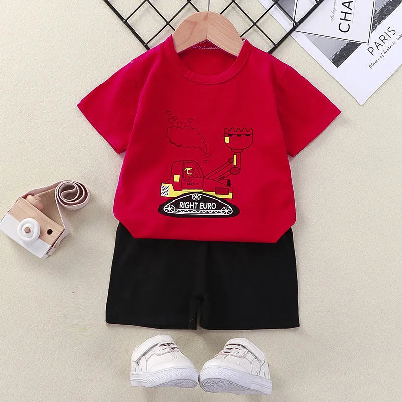 Cotton T-shirt Women Treasure Summer Shorts Baby Clothes Manufacturer - Enfance-Heureuse