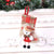 Christmas Decorations Christmas Stocking Pendant Christmas Stocking Gift Bag Hanging Piece - Enfance-Heureuse