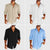 Casual  Long Sleeve Shirt With Pocket Lace Polo Collar Solid Color Button Mens Clothing