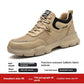 Labor Protection Shoes For Men Anti Smashing And Anti Piercing, All Season Safety Steel Head - Enfance-Heureuse