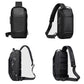 Men Chest Bag Messenger Bag Anti-theft Shoulder Bags Chest Bag Pack For Male - Enfance-Heureuse
