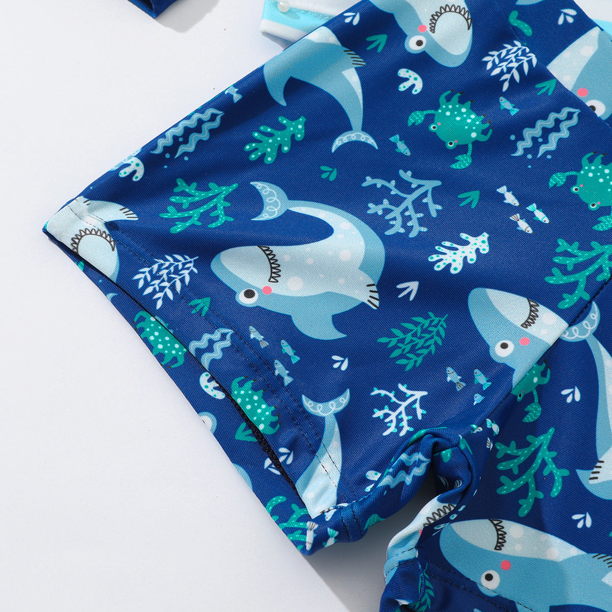 New Boy Split Swimsuit Long Sleeve Sun Protection - Enfance-Heureuse